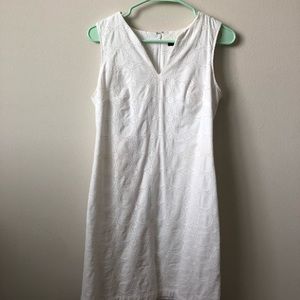 Banana republic white dress